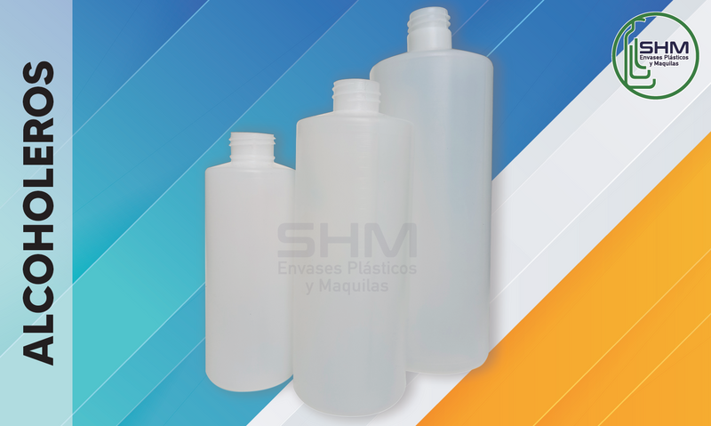 ALCOHOLEROS PLASTICO ENVASE SHM